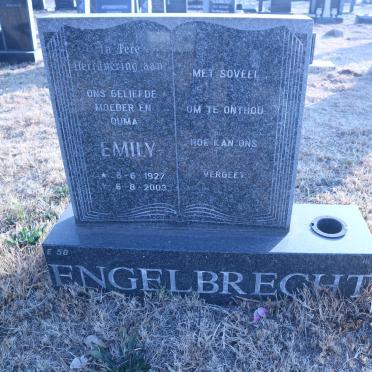 ENGELBRECHT Emily 1927-2003