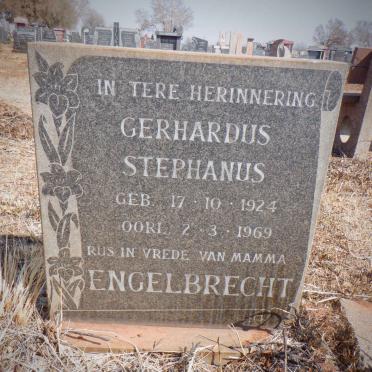 ENGELBRECHT Gerhardus Stephanus 1924-1969