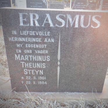 ERASMUS Marthinus Theunis Steyn 1901-1984