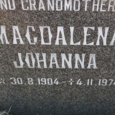 ELLIS Herbert Sidney 1904-1977 &amp; Magdalena Johanna 1904-1974