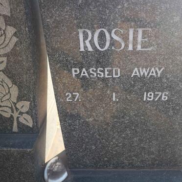 EBERSEY Anthony -1975 :: EBERSEY Rosie -1976