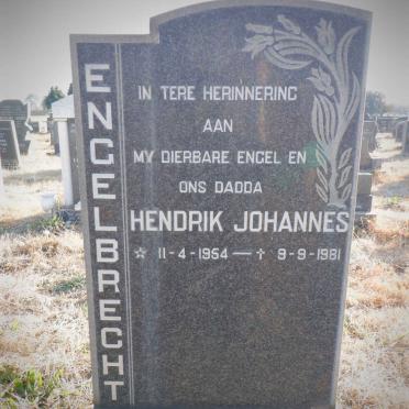ENGELBRECHT Hendrik Johannes 1954-1981