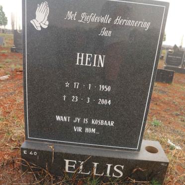 ELLIS Hein 1950-2004