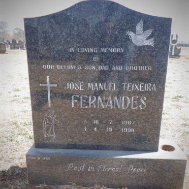 FERNANDES Jose Manuel Teixeira 1967-1998