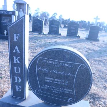 FAKUDE Mandlonkosi 1959-2003