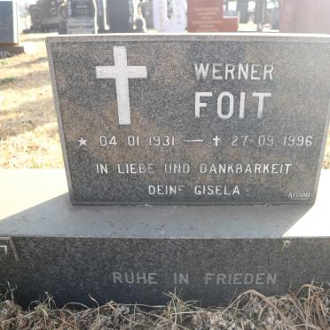 FOIT Werner 1931-1996