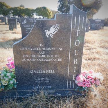 FOURIE Rosella Nell 1922-2015