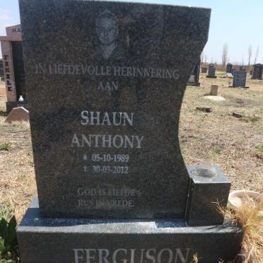 FERGUSON Shaun Anthony 1989-2012