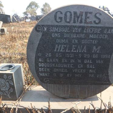GOMES Helena M. 1931-1994