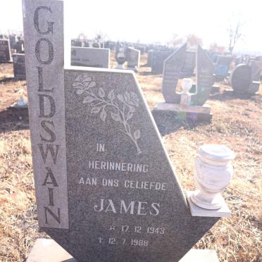 GOLDSWAIN James 1943-1988