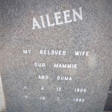 GOUWS Hannes J.J. 1907-1984 &amp; Aileen 1905-1982