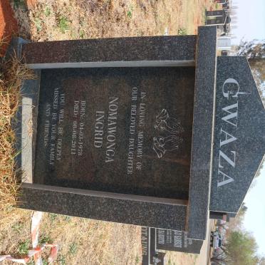 GWAZA Nomawonga Ingrid 1978-2011