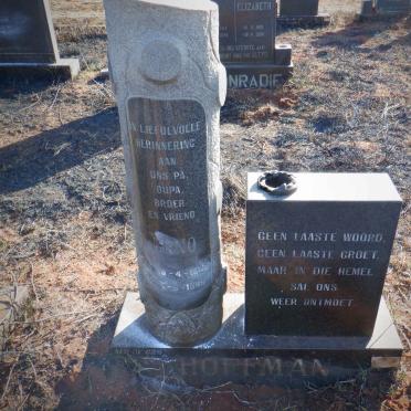 HOFFMAN Arno 1948-1999