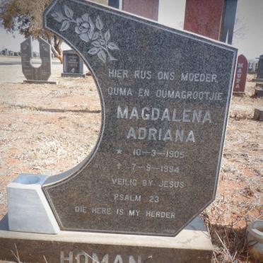 HOMAN Magdalena Adriana 1905-1994