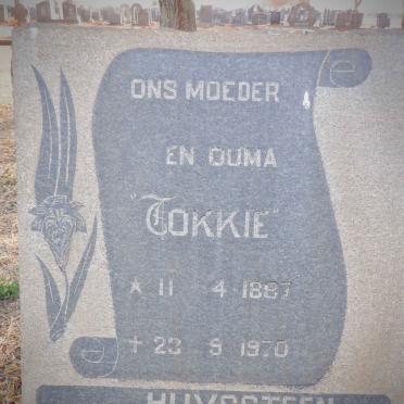 HUYSSTEEN Tokkie, van 1887-1970