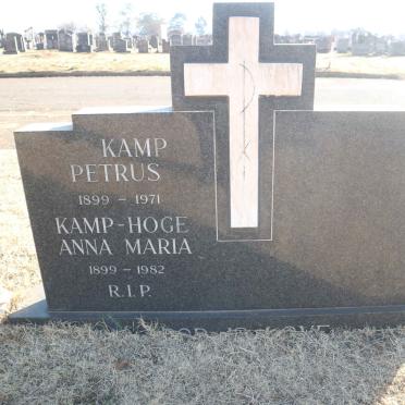 KAMP Petrus 1899-1971 :: KAMP-HOGE Anna Maria 1899-1982