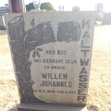 KALTWASSER Willem Johannes 1948-1973