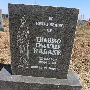 KALANE Thabiso David 1949-2009
