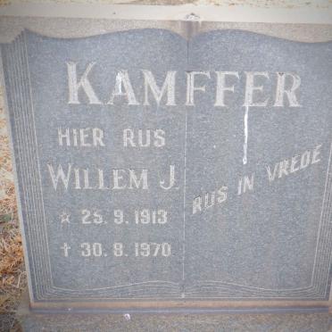 KAMFFER Willem J. 1913-1970