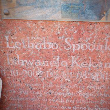 KEKANA Lethabo Spoonky Tshwanelo 2002-2011