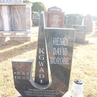 KGWADI Henry David Morobe 1961-2010