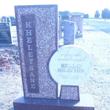 KHELETSANE Sello Bravius 1954-2001