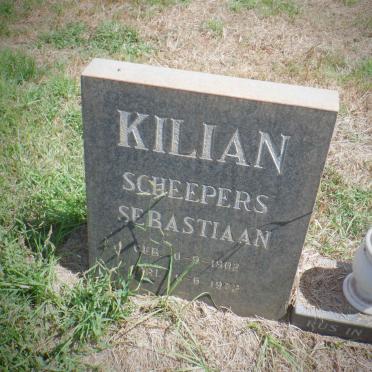 KILIAN Scheepers Sebastiaan 1902-1972