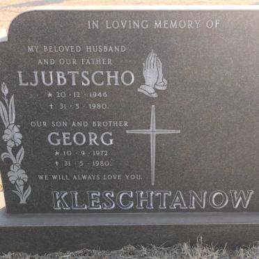 KLESCHTANOW Ljubtscho 1946-1980 :: KLESCHTANOW Georg 1972-1980