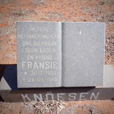 KNOESEN Fransie 1966-1989