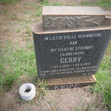 KNIPE Gerry 1933-1972