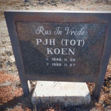 KOEN P.J.H. 1946-1998