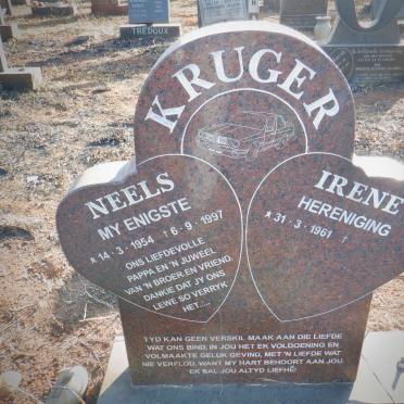KRUGER Neels 1954-1997 &amp; Irene 1961-