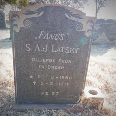 LATSKY S.A.J. 1950-1971