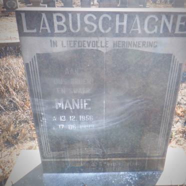 LABUSCHAGNE Manie 1956-1999