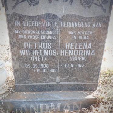 LANDMAN Petrus Wilhelmus 1908-1988 &amp; Helena Hendrina 1917-