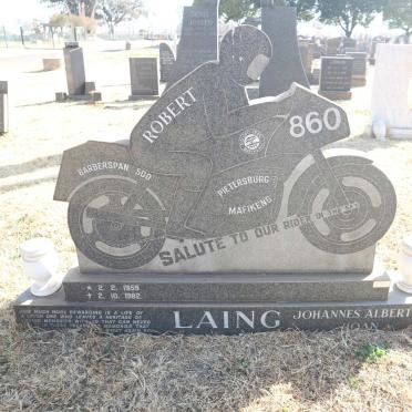 LAING Johannes Albertus 1959-1982