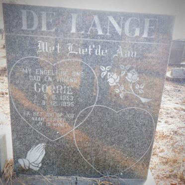 LANGE Corrie, de 1953-1995