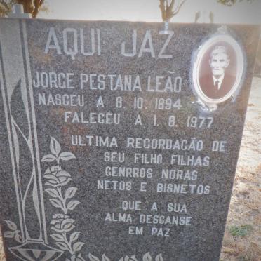 LEAO Jorge Pestana 1894-1977
