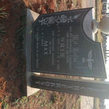 LIECHTERKOST Willie 1921-1987 &amp; Max 1922-