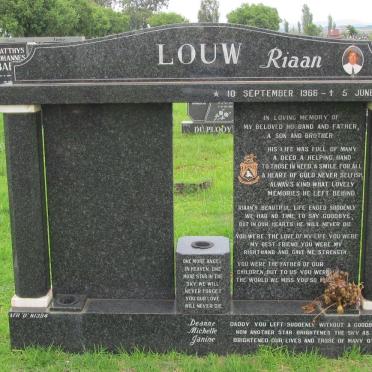 LOUW Riaan 1966-2002