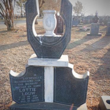 LOUW Lottie 1912-1994