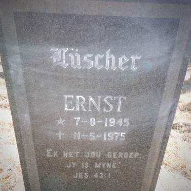 LUSCHER Ernst 1945-1975