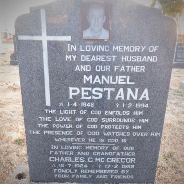 MCGREGOR Charles C. 1924-1988 :: PESTANA Manuel 1948-1994