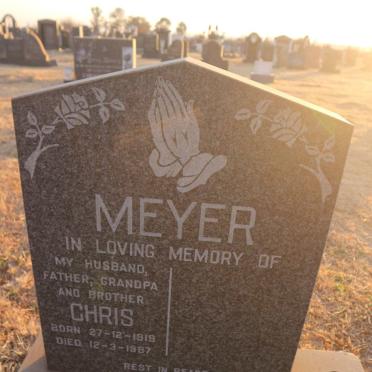 MEYER Chris 1919-1987