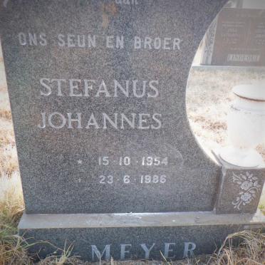 MEYER Stefanus Johannes 1954-1986