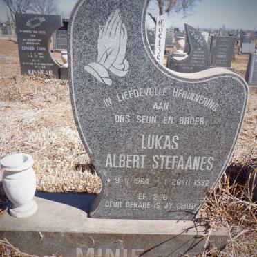 MINIE Lukas Albert Stefaanes 1964-1992