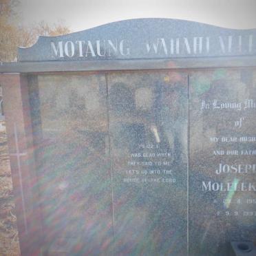 MOLELEKOA Joseph 1950-1997