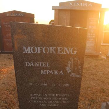 MOFOKENG Daniel Mpaka 1946-1999