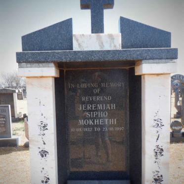 MOKHETHI Jeremiah Sipho 1932-1997