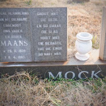 MOCKE Maans 1939-1983